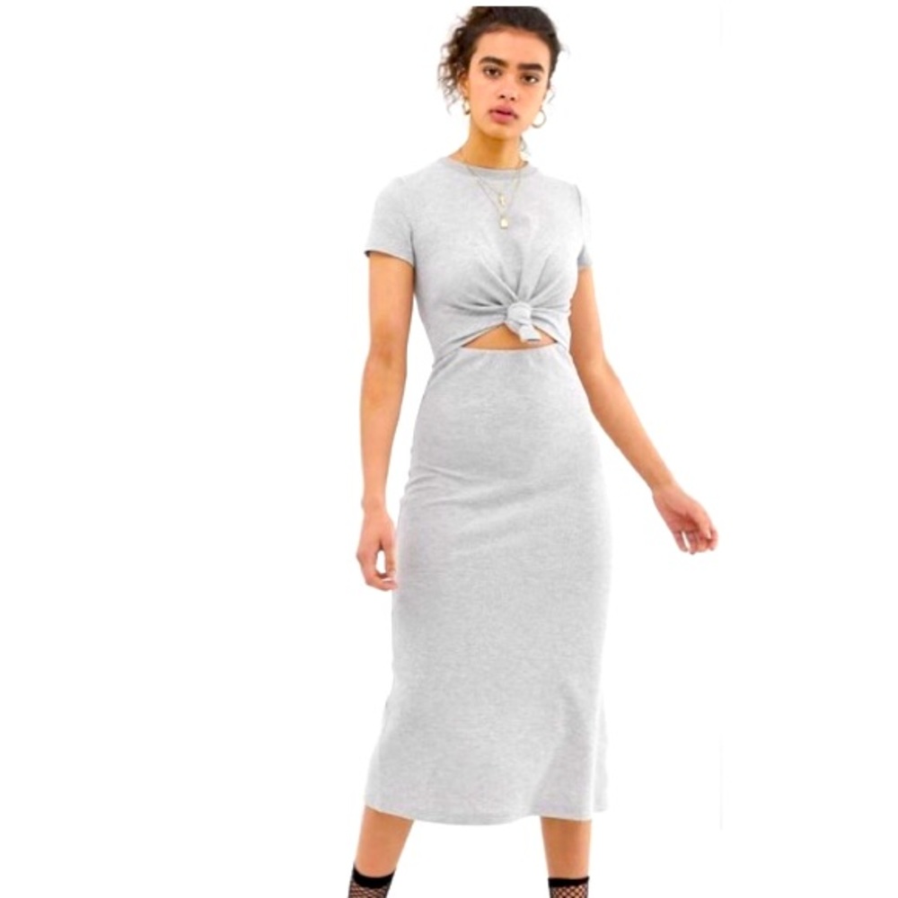 NWT Emory Park Gray Midi Dress, Size L